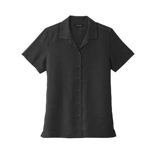 Port Authority Women's Short Sleeve Performance Staff Shirt - Front