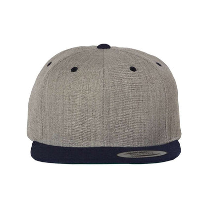 Heather Grey/ Navy - Front