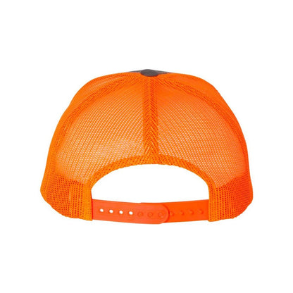 Charcoal/ Neon Orange - Back