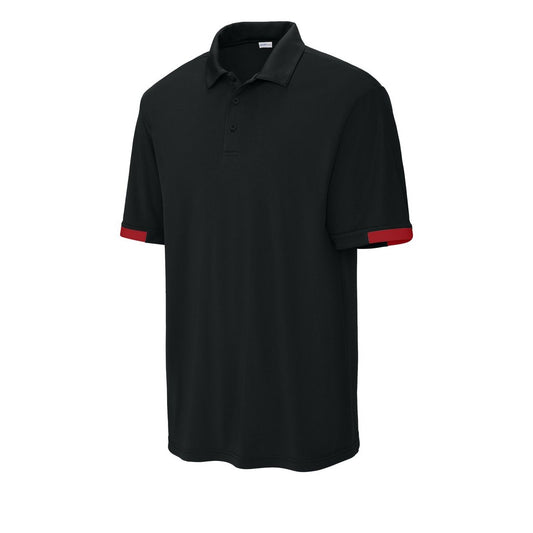 Sport-Tek Club Colorblock Polo - Front