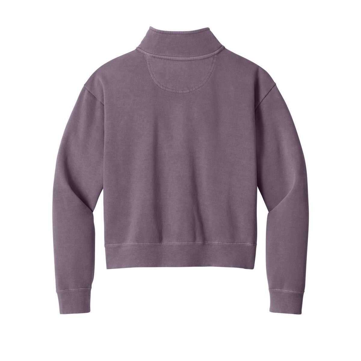 Comfort Colors Women's Mid-Length 1/4-Zip Sweatshirt - Back