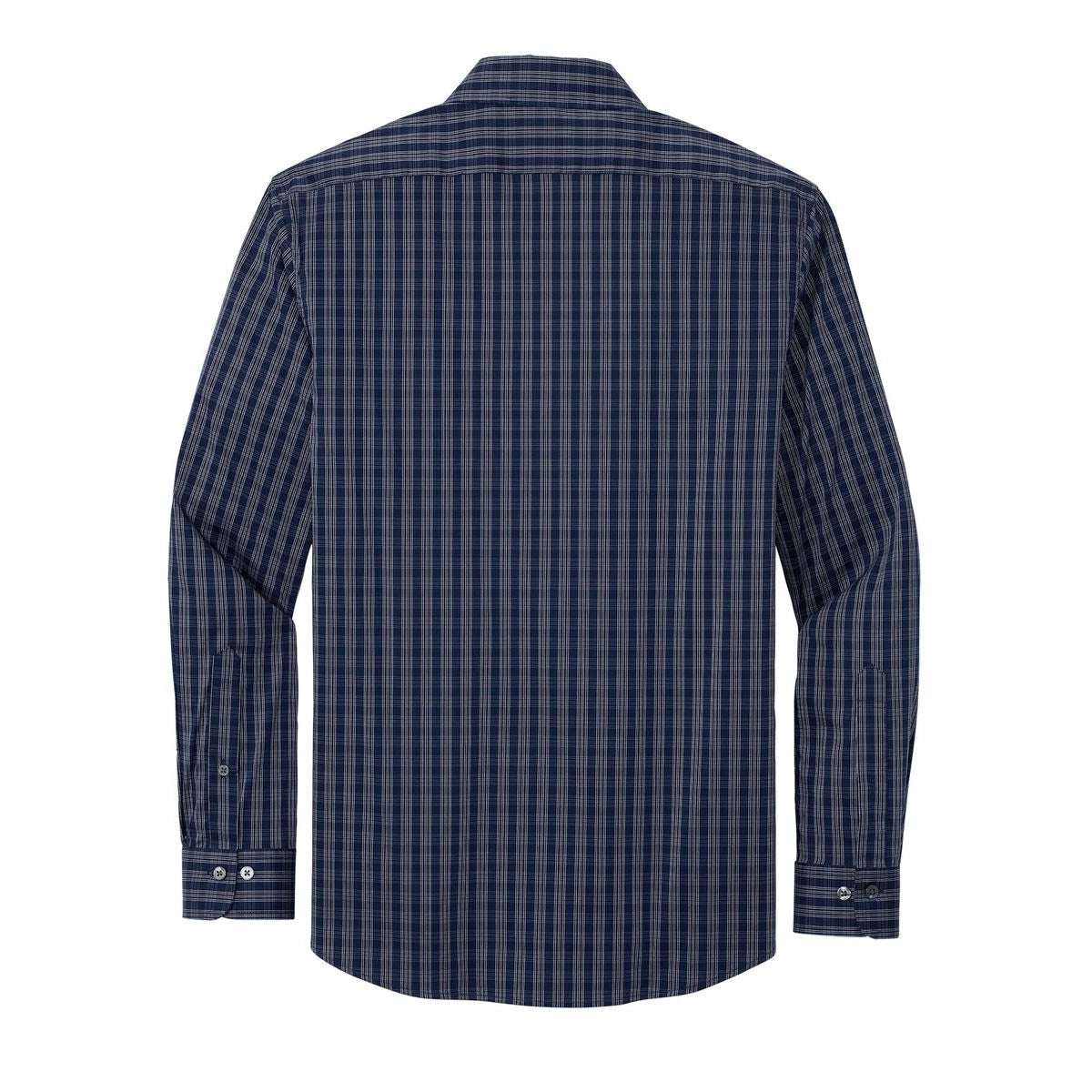 Navy Blazer/ White Grid Check - Back