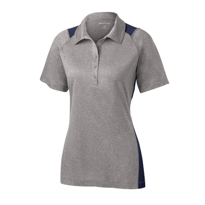 Vintage Heather/ True Navy - Front
