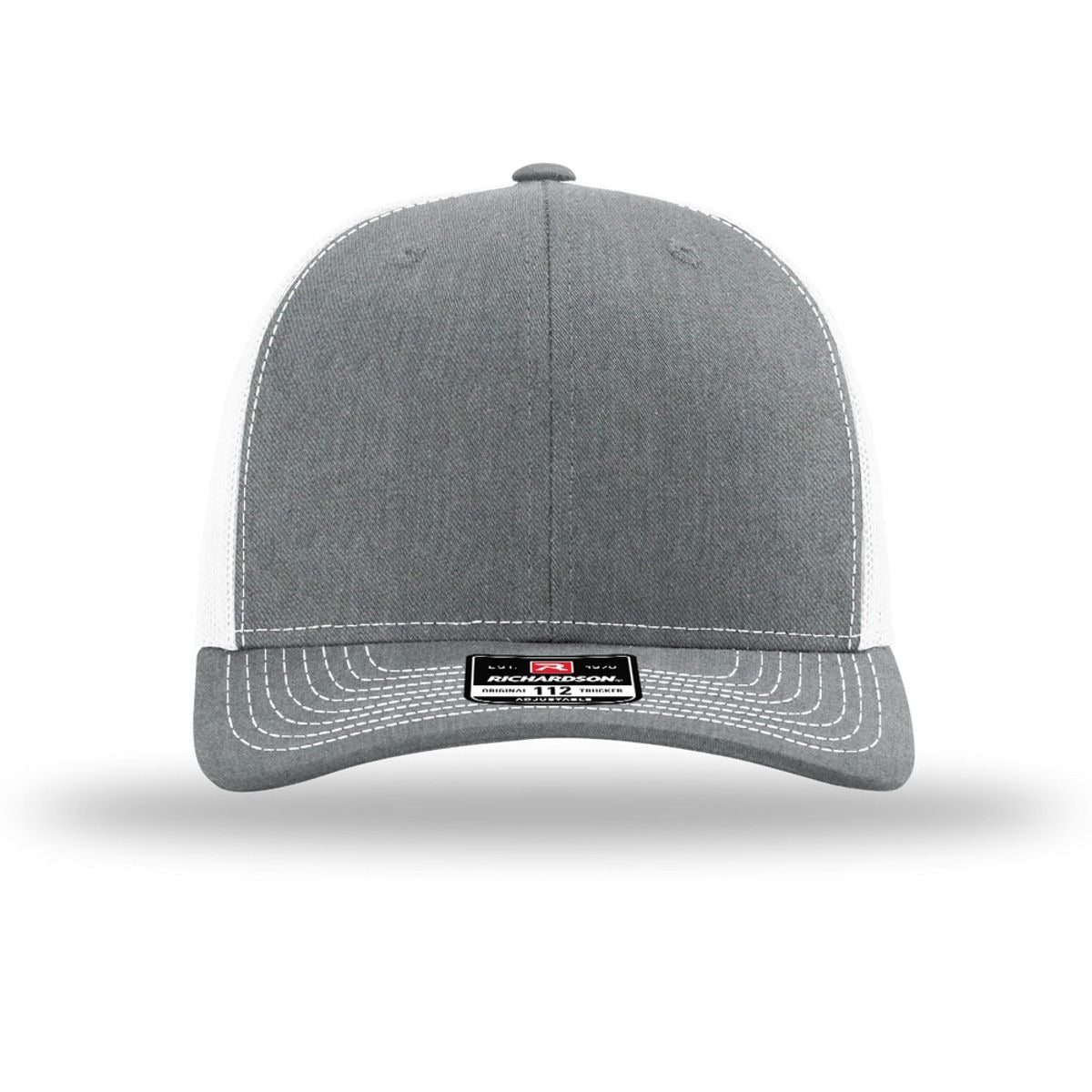 Heather Grey/ White - Front