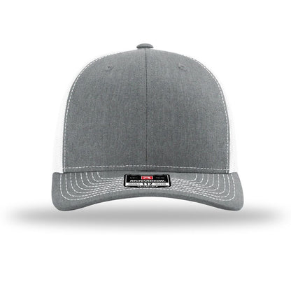 Heather Grey/ White - Front