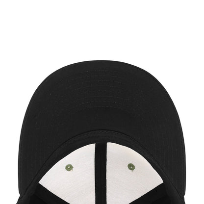 6 Panel Mid Profile Structured Camo Cap - Detail