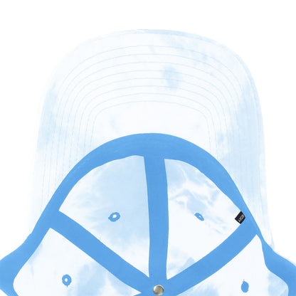 6 Panel Low Profile Relaxed Tie Dye Dad Hat - Detail