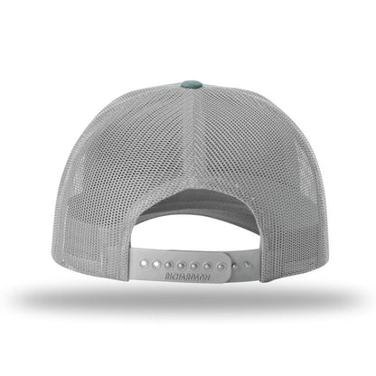 Smoke Blue/ Aluminum - Back