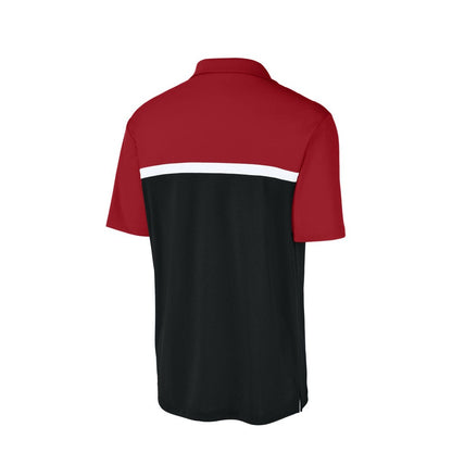 Deep Red/ Black/ White - Back