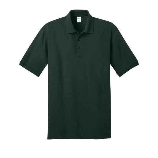 Port & Co Tall Core Blend Jersey Knit Polo - Front