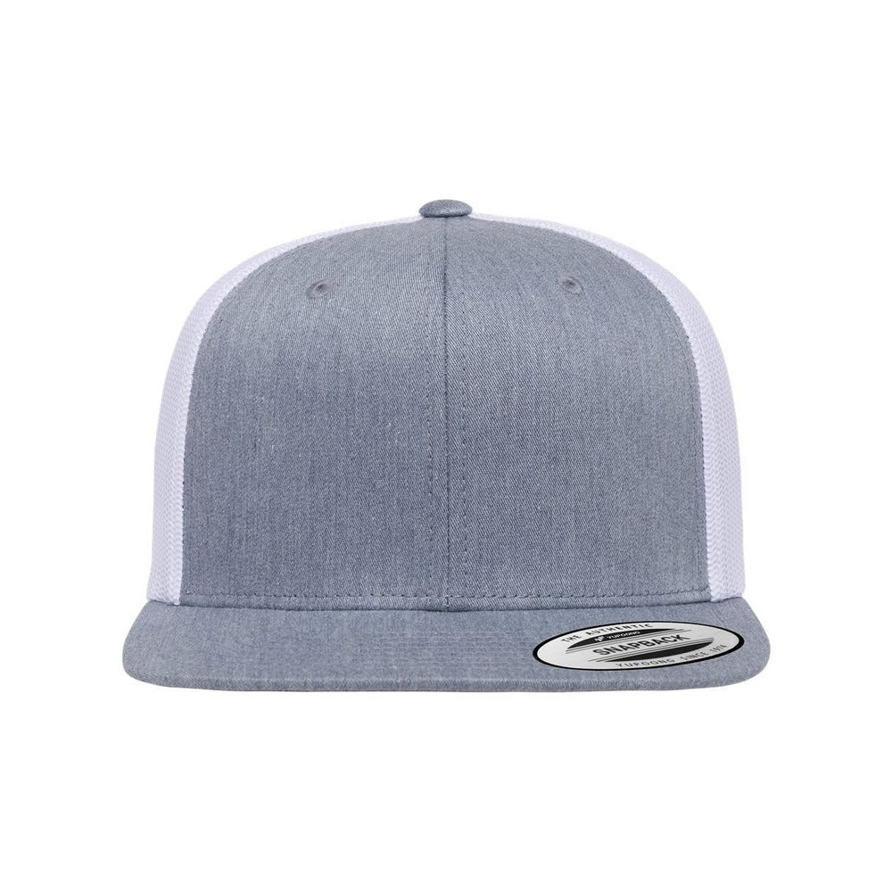 Heather Grey/ White - Front