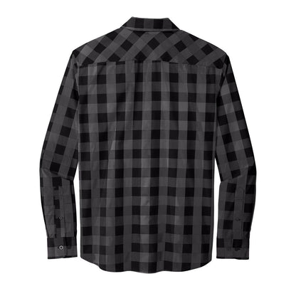 Port Authority Everyday Plaid Shirt - Back