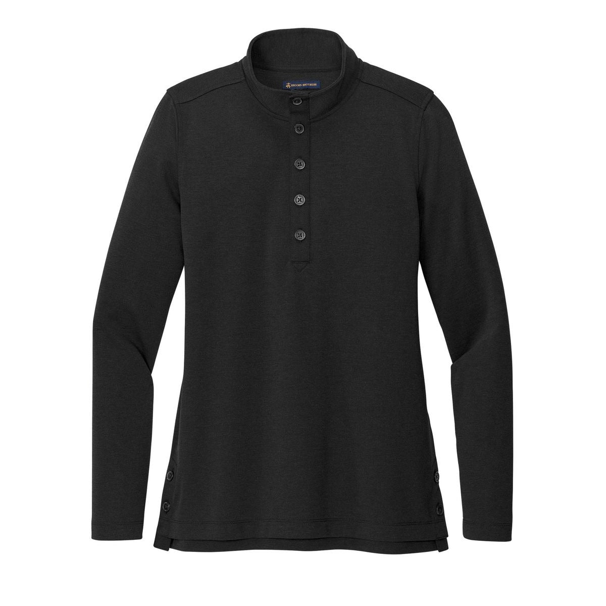 Brooks Brothers Women's Mid-Layer Stretch 1/2-Button - Front