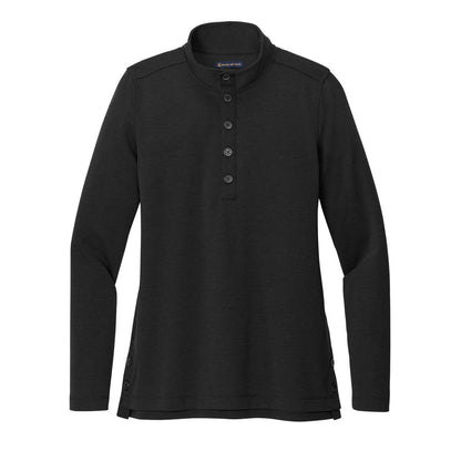 Brooks Brothers Women's Mid-Layer Stretch 1/2-Button - Front