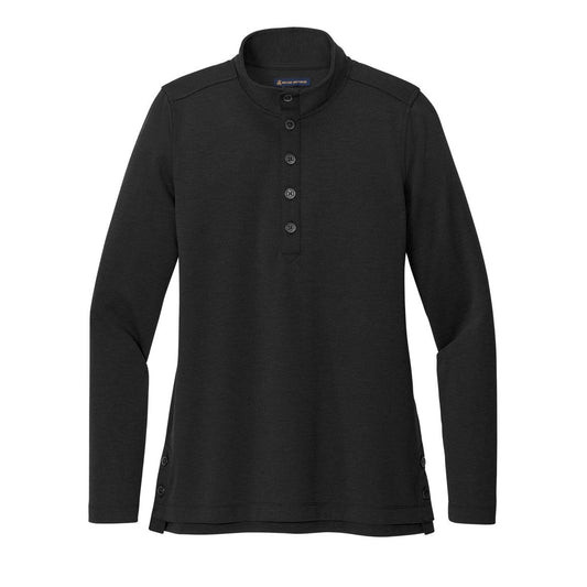 Brooks Brothers Women's Mid-Layer Stretch 1/2-Button - Front