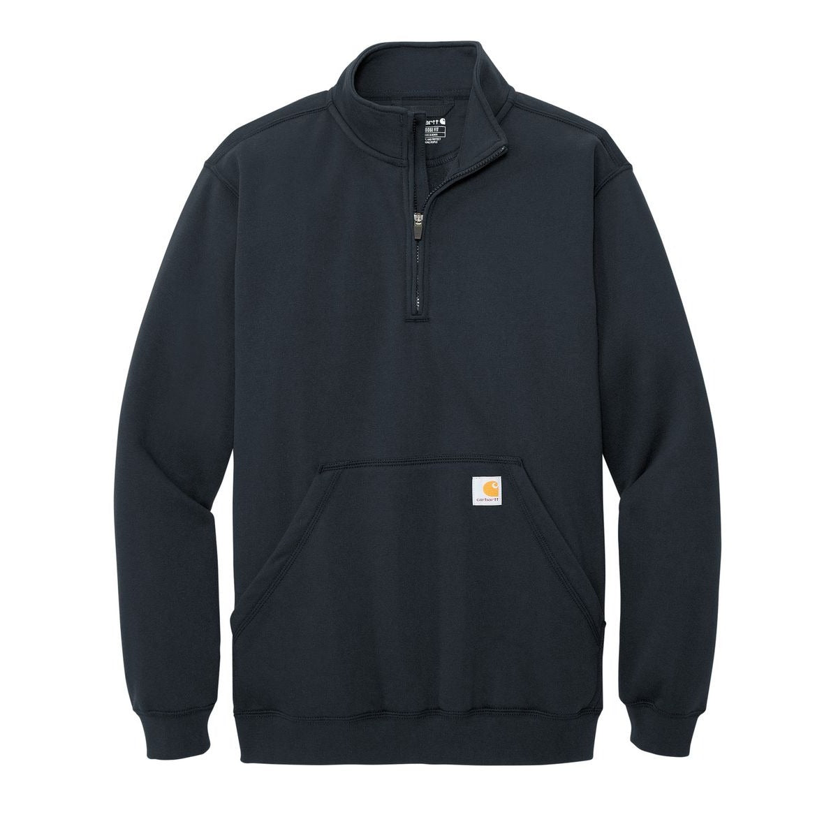 Carhartt Midweight 1/4-Zip Mock Neck Sweatshirt - Front