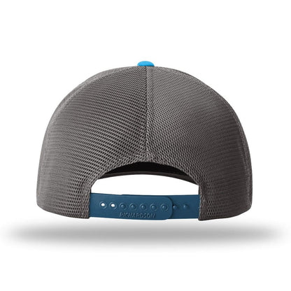 Cement Grey/ Dark Charcoal/ Pool Blue - Back