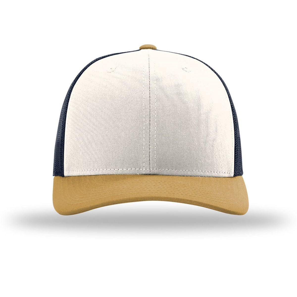 Cream/ Navy/ Amber Gold - Front
