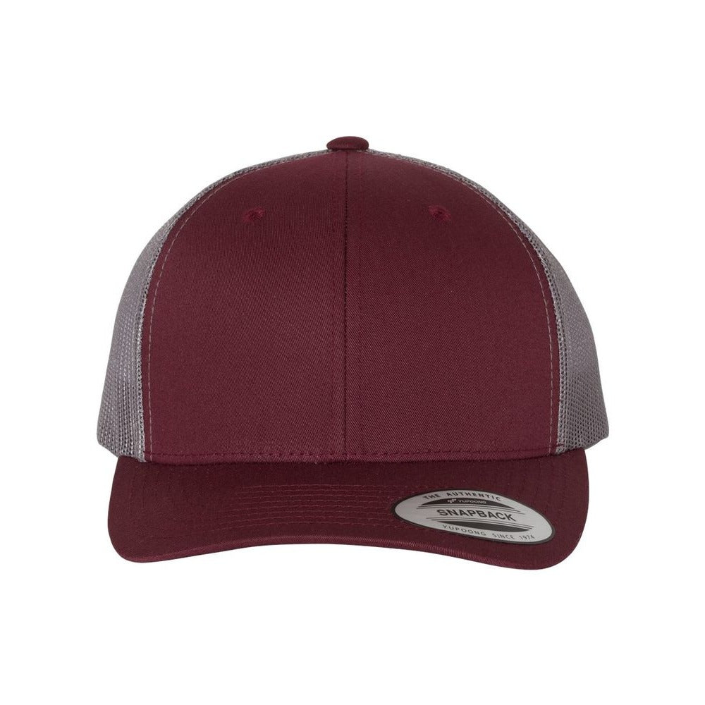 Maroon/ Grey - Front