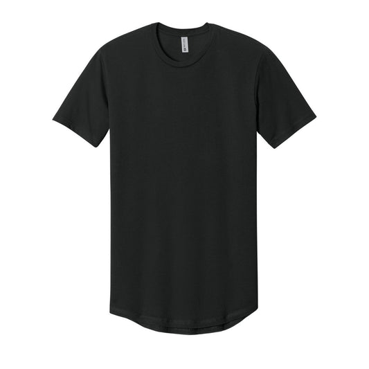 Next Level Apparel Cotton Long Body Tee - Front
