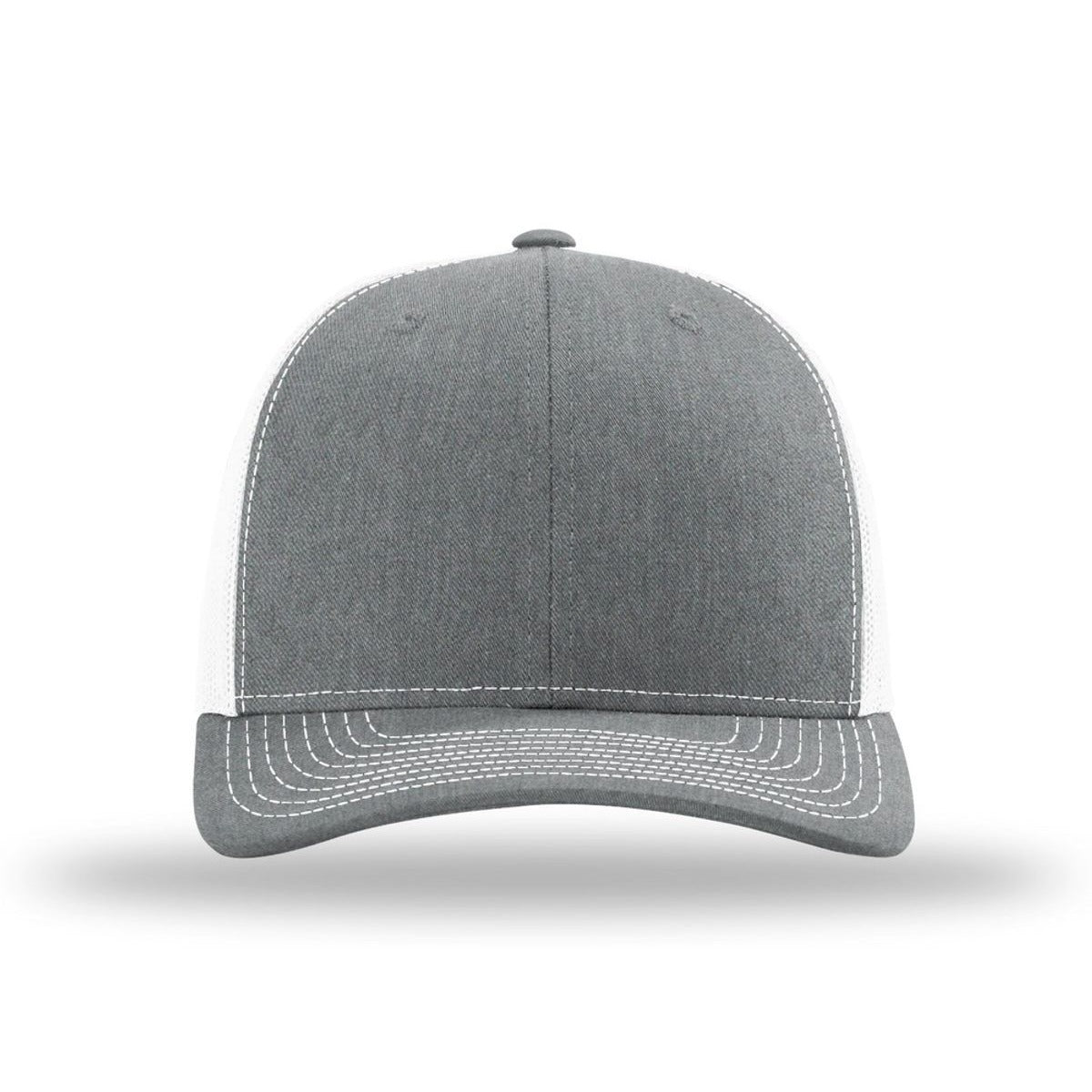Heather Grey/ White - Front