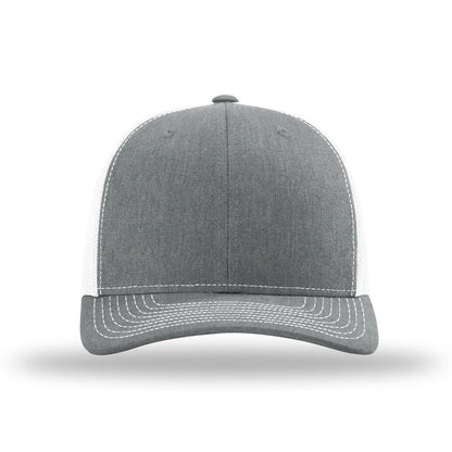Heather Grey/ White - Front