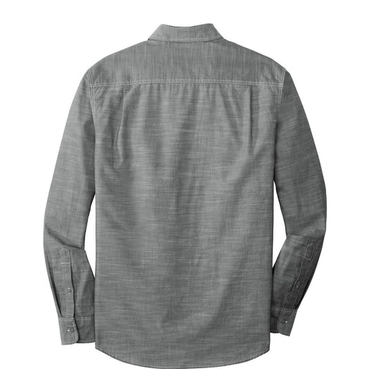 Port Authority Slub Chambray Shirt - Back