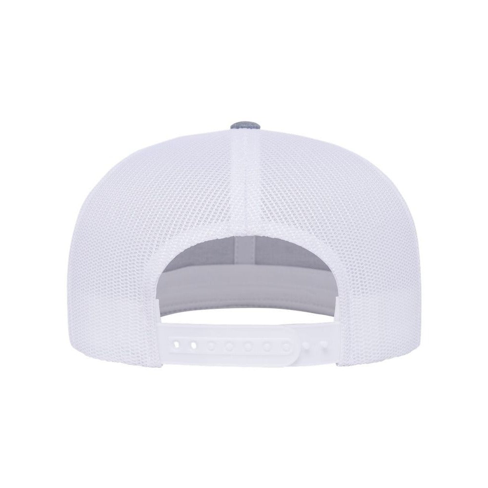 Heather Grey/ White - Back
