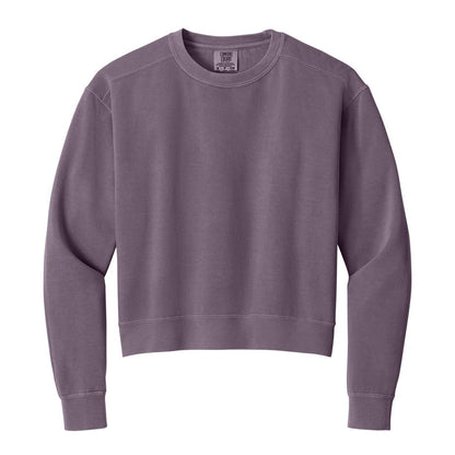 Comfort Colors Women's Mid-Length Crewneck Sweatshirt - Front