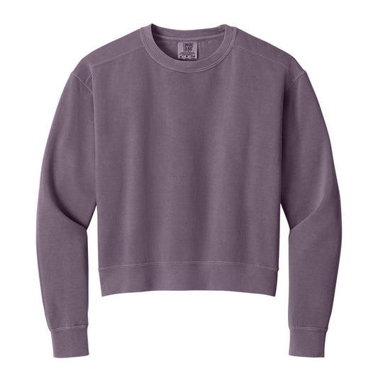 Comfort Colors Women's Mid-Length Crewneck Sweatshirt - Front