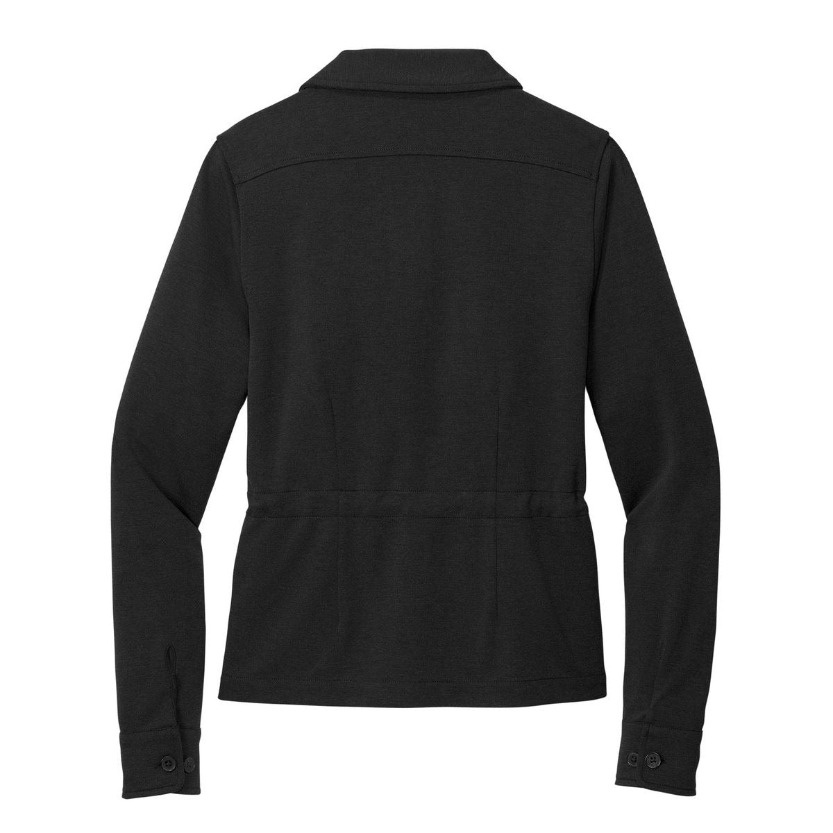 Brooks Brothers Women's Mid-Layer Stretch Button Jacket - Back