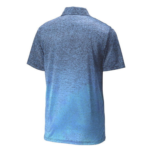 Sport-Tek Ombre Heather Polo - Back