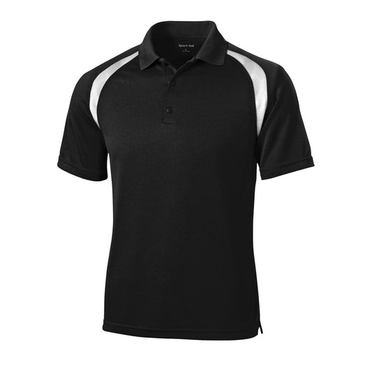 Sport-Tek Dry Zone Colorblock Raglan Polo - Front