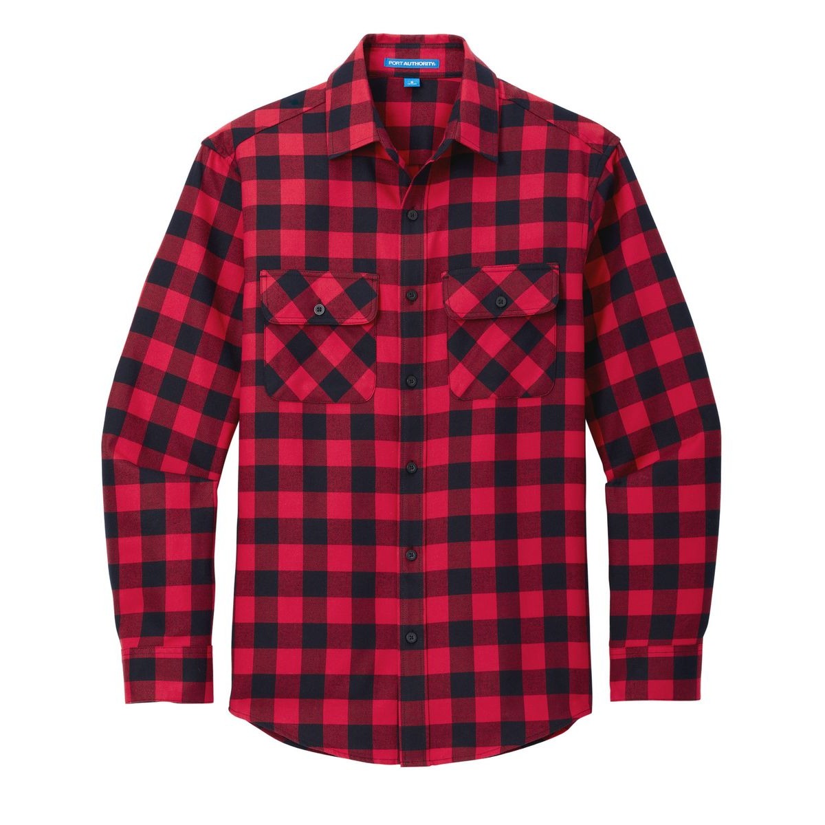 Red/ Black Buffalo Check - Front