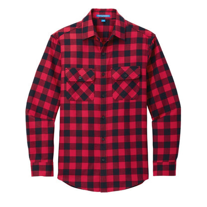 Red/ Black Buffalo Check - Front