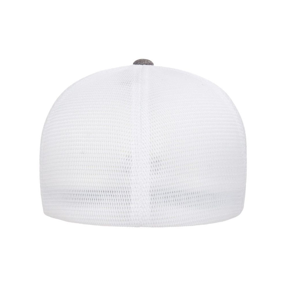 Melange Heather/ White - Back