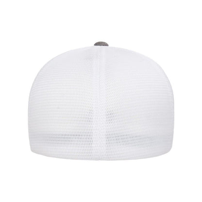 Melange Heather/ White - Back