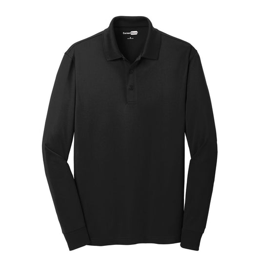 CornerStone Select Snag-Proof Long Sleeve Polo - Front