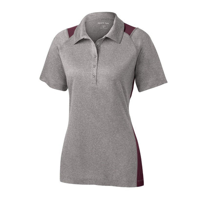 Vintage Heather/ Maroon - Front