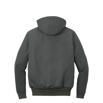 Carhartt Quilted-Flanne-Lined Duck Active Jac - Back