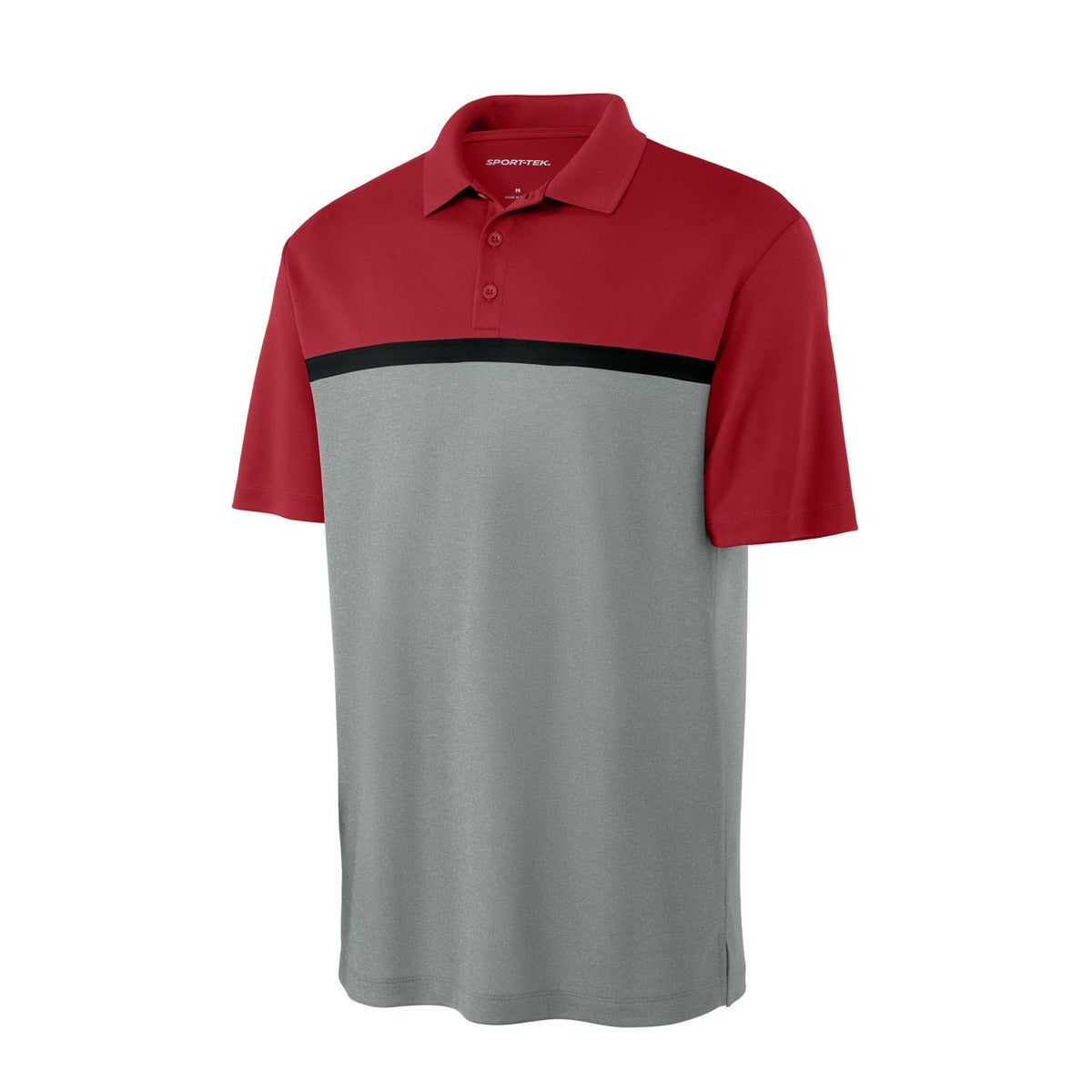 Deep Red/ Grey Concrete Heather/ Black - Front