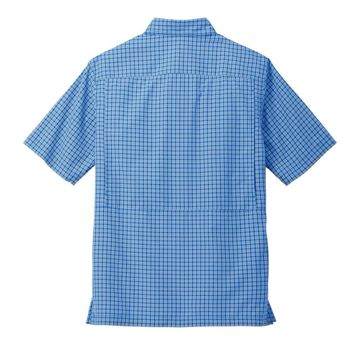 True Royal/ White Mini Plaid - Back