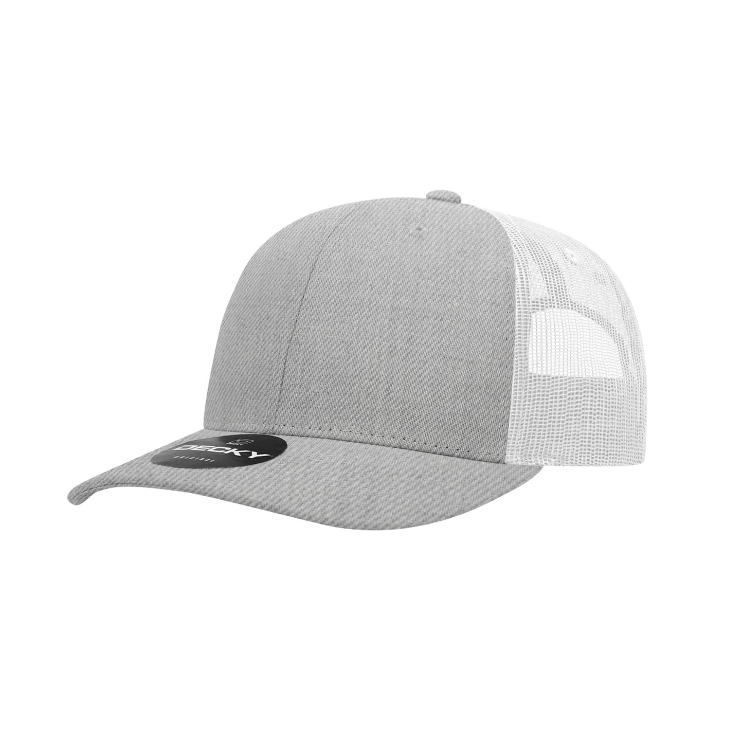 Heather  Grey/White - Front