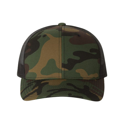 Green Camo/ Black - Front