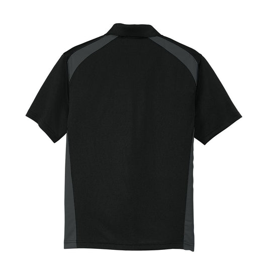 CornerStone Select Snag-Proof Two Way Colorblock Pocket Polo - Back