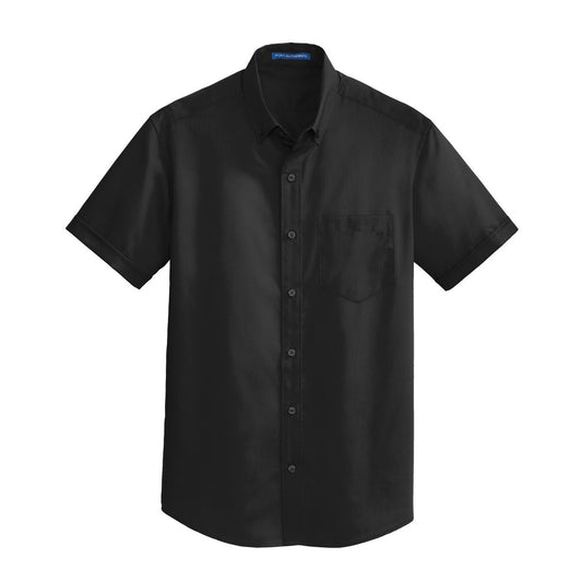 Port Authority Short Sleeve SuperPro Twill Shirt - Front