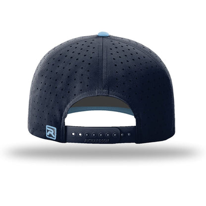 Navy/ Navy/ Columbia Blue - Back