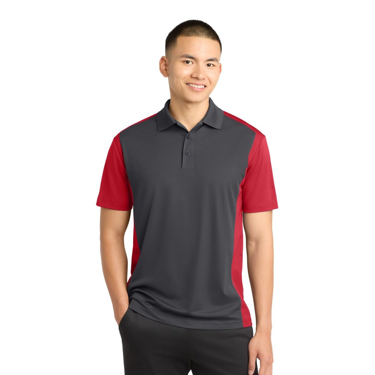 Iron Grey/ True Red - Model