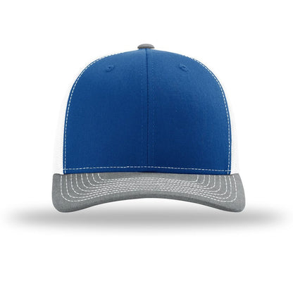 Royal/ White/ Heather Grey - Front
