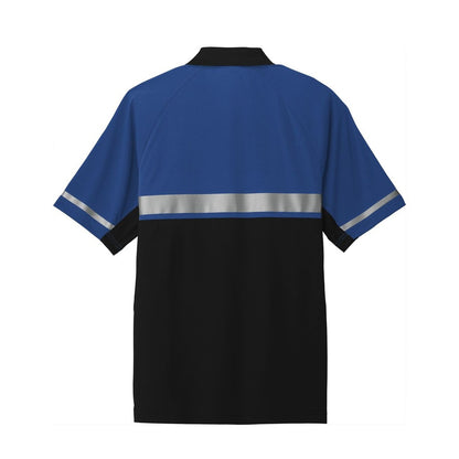 CornerStone Select Lightweight Snag-Proof Enhanced Visibility Polo - Back